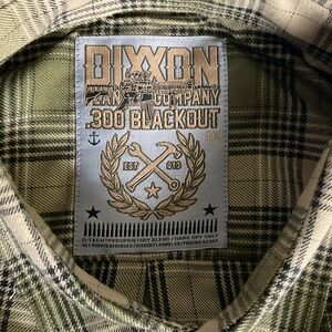 DIXXON 300 Blackout Plaid Shirt sol out